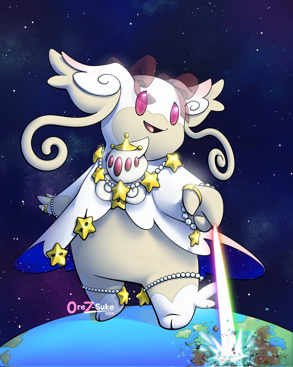 OrezSuke's tweet photo. Mega Mouie the Audino (#Pokemon) https://t.co/rUtQmxTBYL