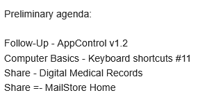 OPCUG's tweet photo. Q&amp;A Wed May 27, 7:30pm. Chris found an app to move Email easily between ISP’s. Stewart has a (potential) portal to access your medical records. Join us. FREE Details: https://t.co/7hCZDdqW81 @opl_bpo @CanAgeSeniors @ROSSS_Ottawa @connectedcdns @COA_Ottawa @ottawaevents @ACCESSCSS https://t.co/XxUy0pTdv2