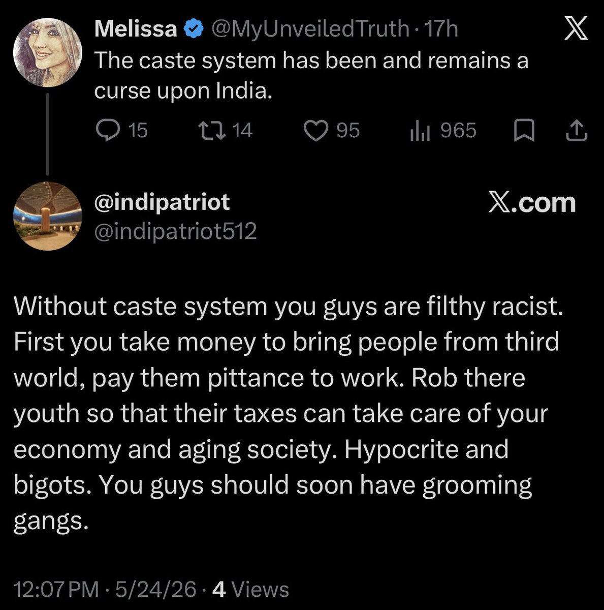 Melissa tweet media