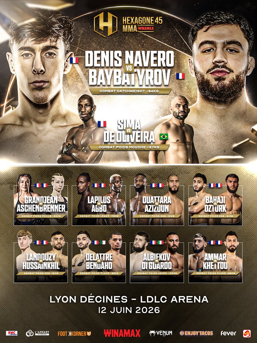 HEXAGONE MMA Winamax tweet media