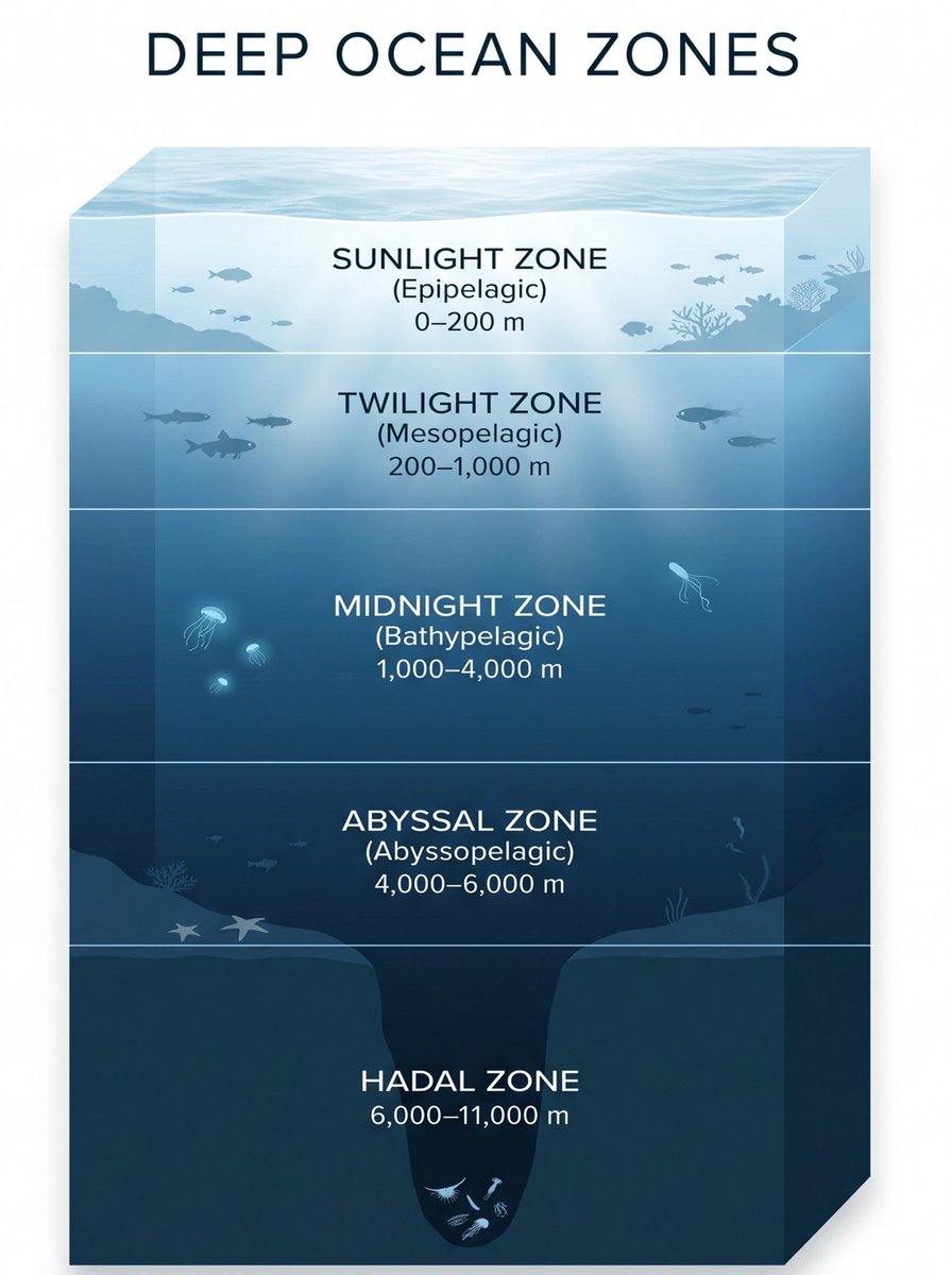 Reference Deep Ocean Guide to Earth’s deepest ocean zones.