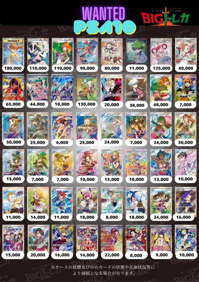 Post by TCG専門店 BIGトレカ 立川店 on X: PSA③