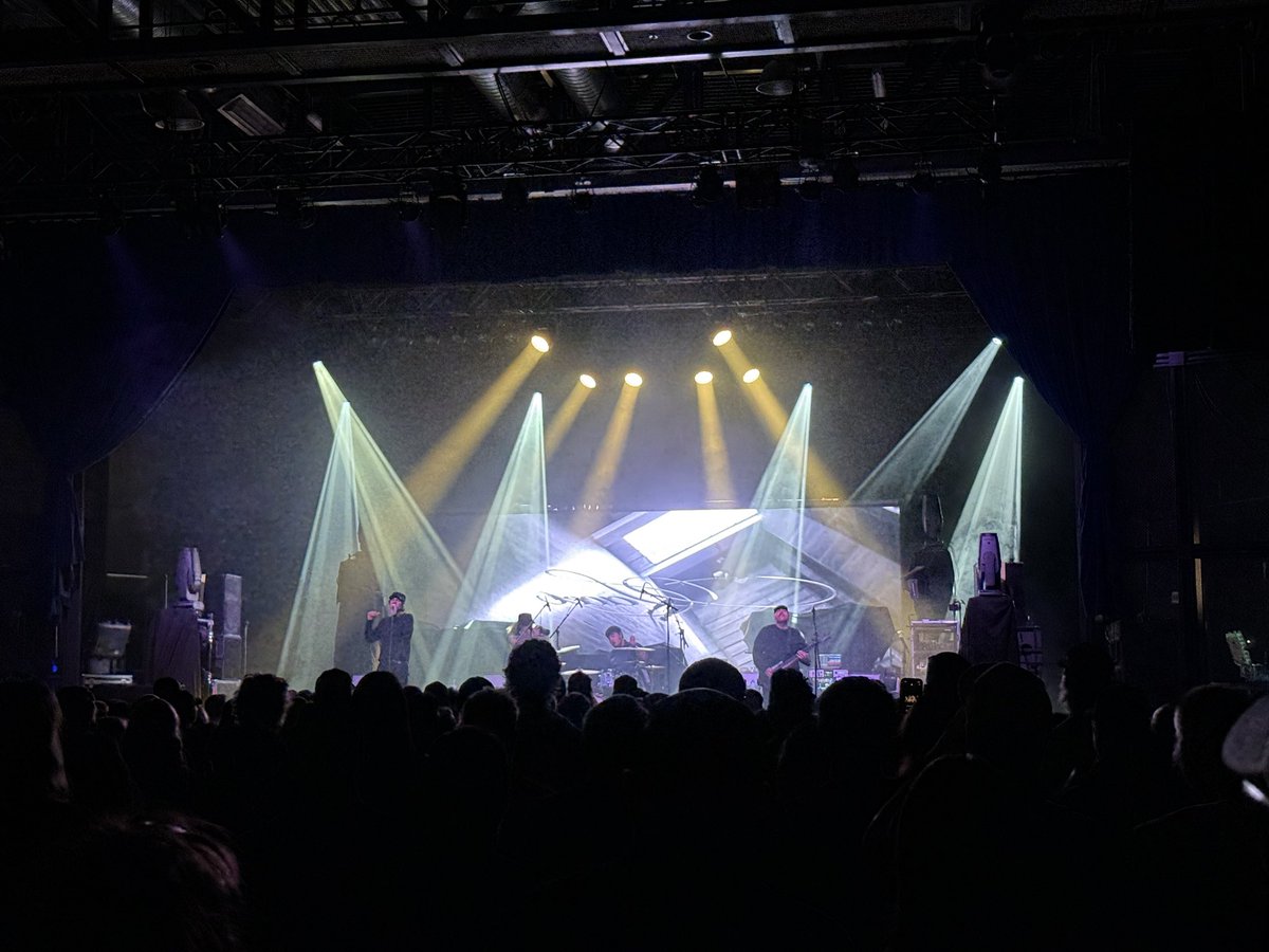 RubyMTemple's tweet photo. What I have been doing lately? Editing and balancing my full time job as a software developer and being a mom and a wife. But also going to concerts. Last night was Dayseeker with openers Northlane, Windwalkers and Sace6. They were really good 🤘⚰️ https://t.co/ICqdVukwDE