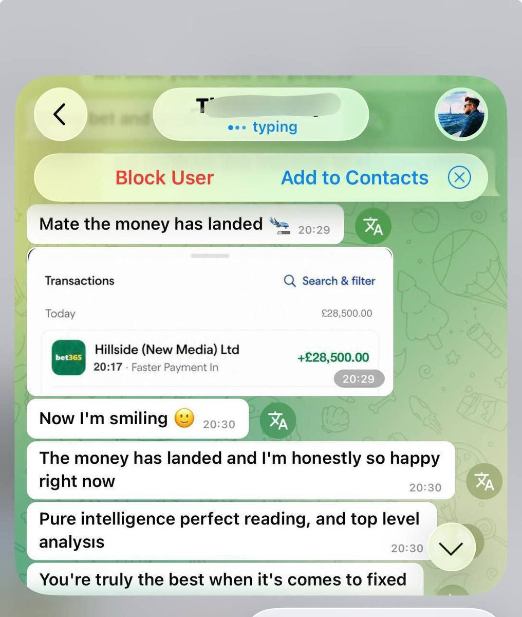 IDENTIFY BETTING MATCH FIXED ⚽️⚽️⚽️ tweet media