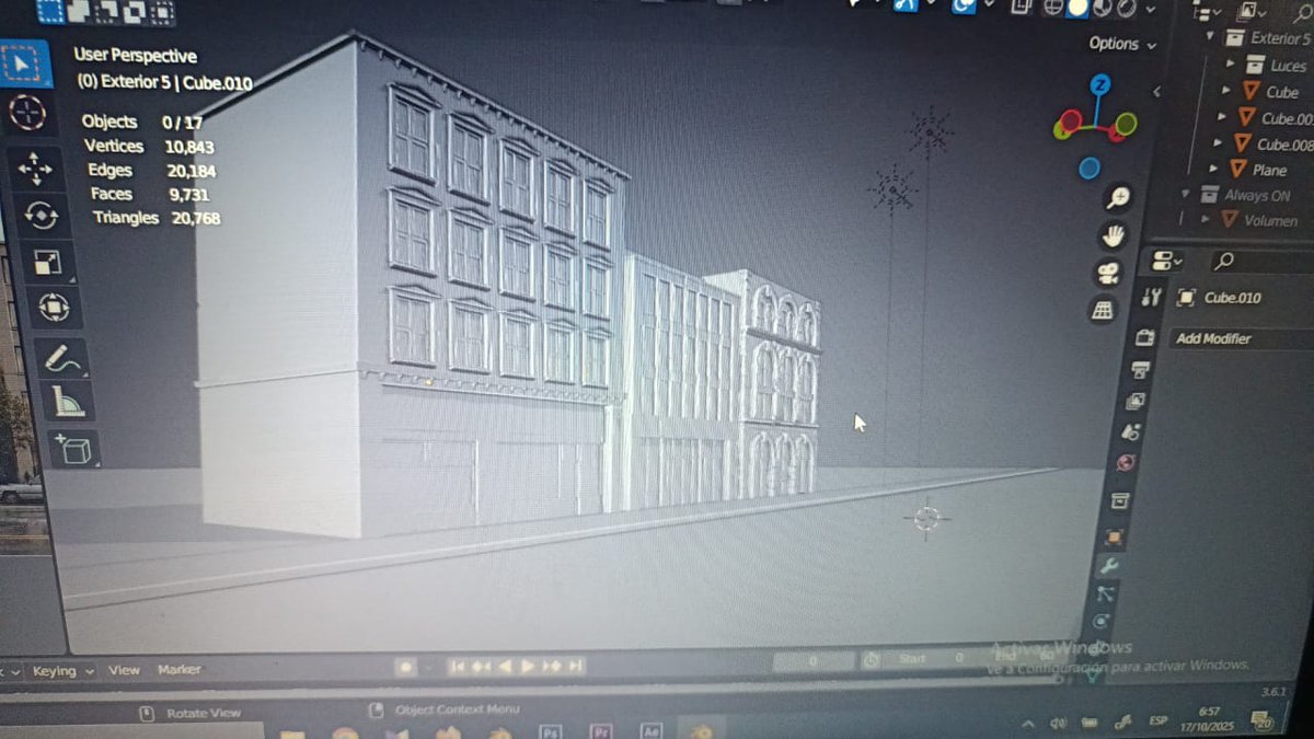 AnimsAnthony's tweet photo. Modeling faster 👀 
#blender3d https://t.co/Td19bR8lIj