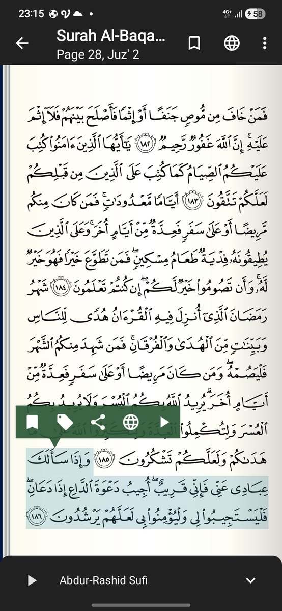 pangastork's tweet photo. QS 2:186 karena Allah berkata sendiri bahwa Ia selama ini dekat dan akan selalu dekat, sebaik-baiknya pendengar dan afirmatif terhadap doa. QS 2:255 sebagai pengingat bahwa Allah itu ultimately powerfull, menangan. Penenang bahwa kita bersandar pada dzat yang tepat https://t.co/FbobvAwVBF