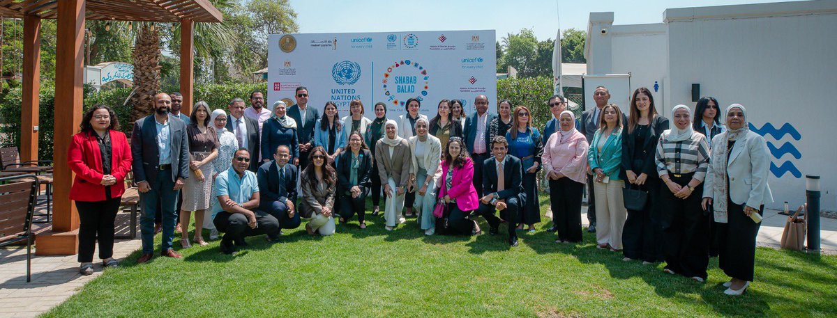 elenapanovaUN's tweet photo. Honored to join 🇪🇬 Gov’t, private sector, youth &amp; @UN family at @BaladShabab Coalition launch, advancing bold vision: youth are not challenge to manage, but force to unleash. 
Together we connect skills, jobs&amp;opportunity at scale, with no young person left behind.
@GenUnlimited_ https://t.co/wb2GdSbgBH