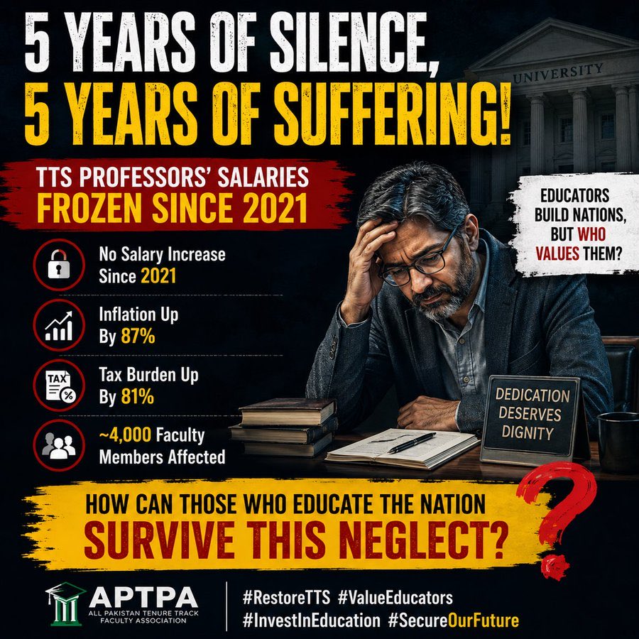 MasudShehl91409's tweet photo. Its been five years now since TTS salaries are frozen #TTSProfessorStarvingOnEid
@betterpakistan
@Financegovpk https://t.co/xUp8anflUP