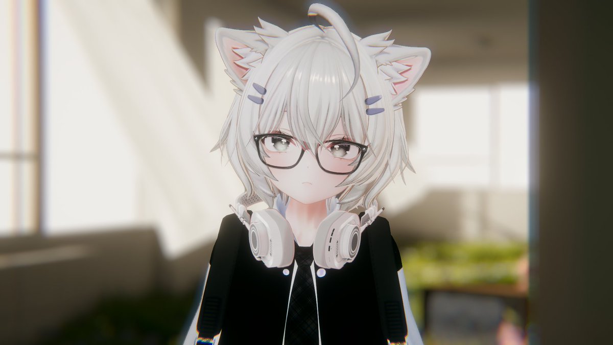 Typpy8's tweet photo. アバターをワールドに溶け込ませる写真の撮り方がわからない。 https://t.co/eMNOl5wDC7