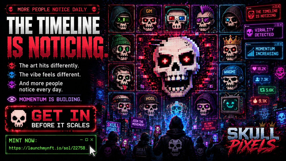 Skull Pixels tweet media
