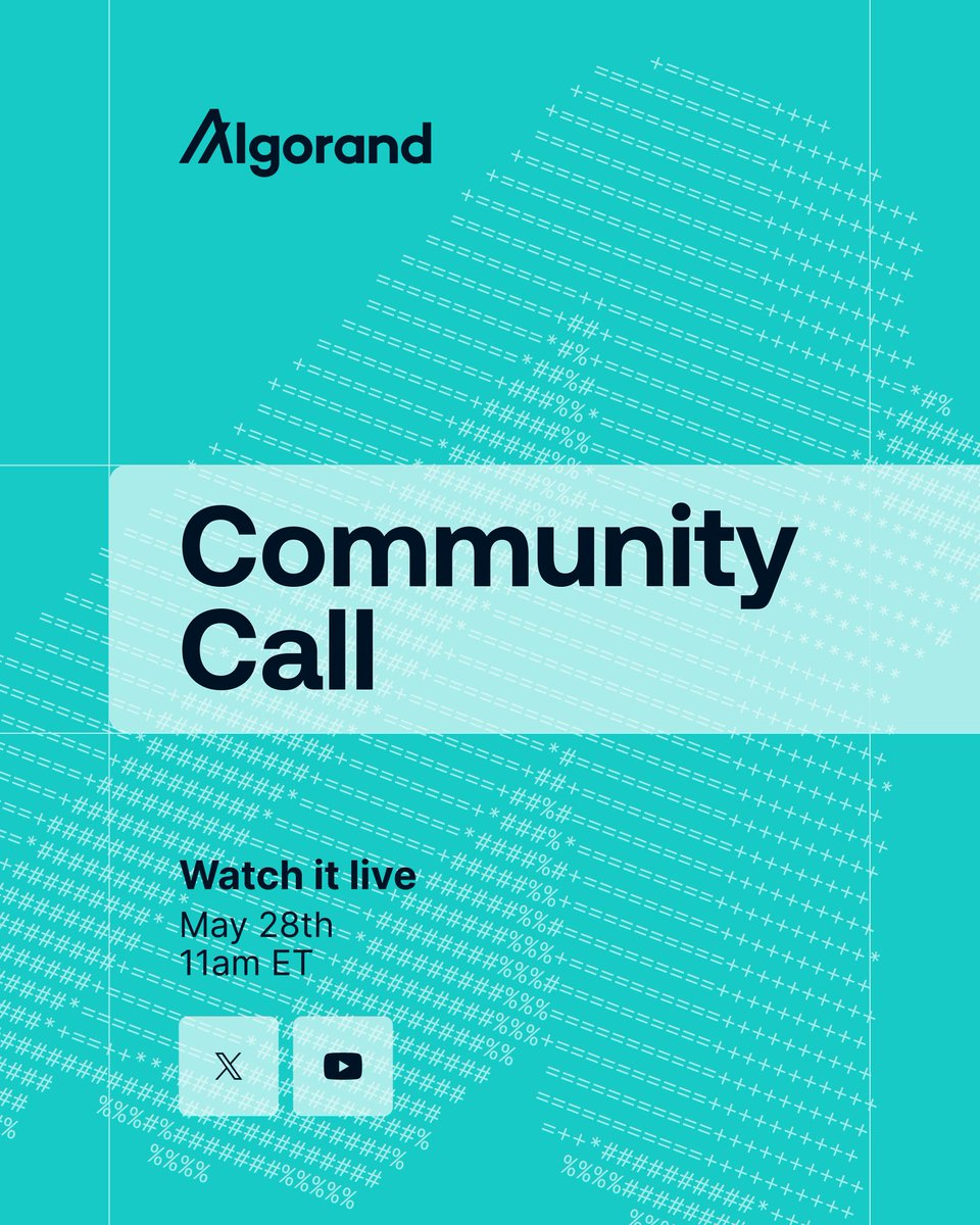 Algorand Foundation tweet media