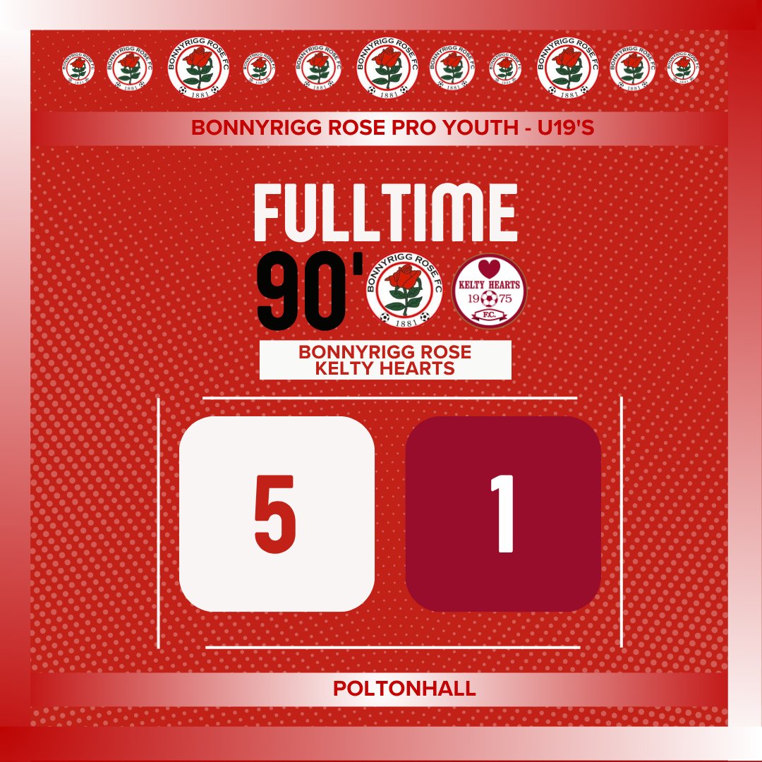 CASRoseAcademy's tweet photo. Our under 19s end their season with victory at home to Kelty Hearts. An excellent finish to the season sees our under 19s finish top of the bottom split league.  A huge achievement for the squad. 

Another big season in terms of development for the players.

Cmon the Rose 🌹 https://t.co/KGorX8lV5a