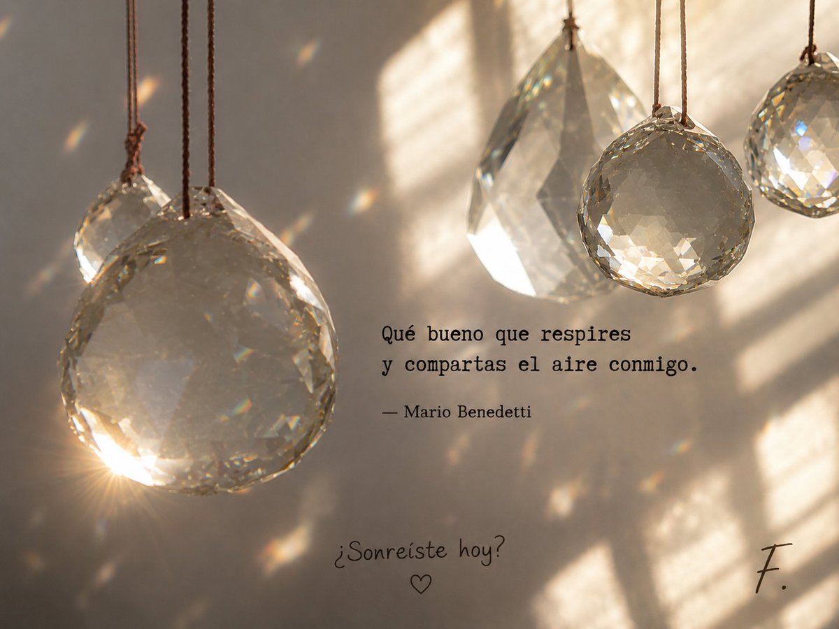 fabiodnqn's tweet photo. Buen domingo¡¡ 🌹Qué bueno que respires
y compartas el aire conmigo. Mario Benedetti ¿Sonreíste hoy? F. ❤️
#MarioBenedetti #CitaDelDia #CompartirElAire #SonreísteHoy #Poesía #Reflexión #MotivacionDiaria #BuenosVibes #LuzYColor #Inspiracion #FrasesQueSanen #AireFresco https://t.co/kZqWL74dDL