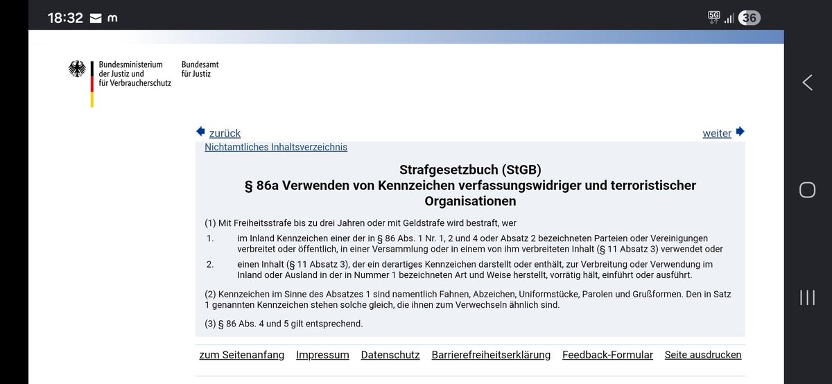 MissDaisyGR's tweet photo. @roland15413 86a StGB Verwenden von Kennzeichen verfassungswidriger und terroristischer Organisationen.
Das war ein Eigentor!
Anzeige ist raus, Post habe ich gesichert. https://t.co/2ZjCEt2BWh