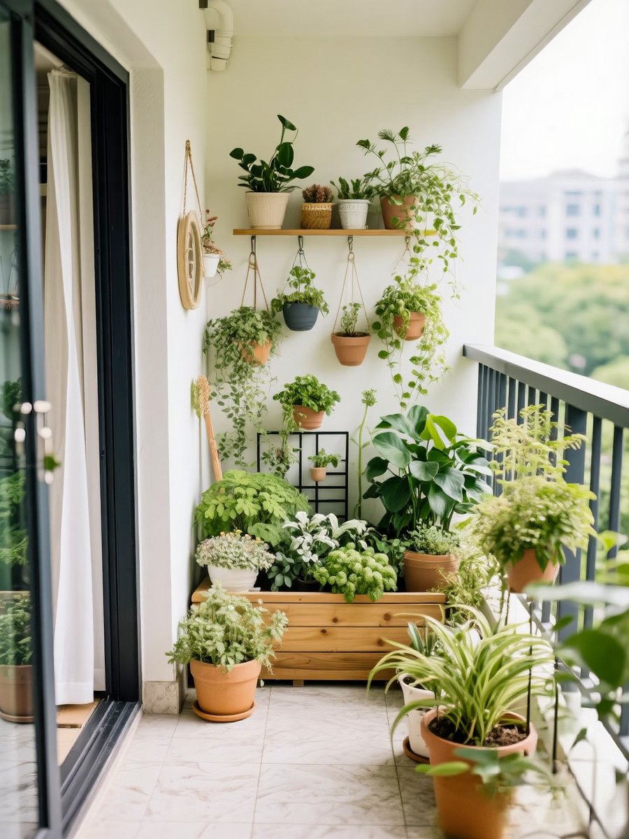 stillittano2's tweet photo. My tiny balcony just turned into a mini herb garden  Now I grab fresh mint for tea anytime – small changes = big daily joys!， https://t.co/YWK8UNDToP