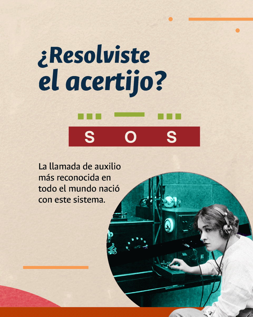 divulabunal's tweet photo. Cuéntanos en los comentarios: si pudieras enviar un solo mensaje al pasado por telégrafo, ¿qué dirías? ⏳ https://t.co/UQdtCjJlOZ