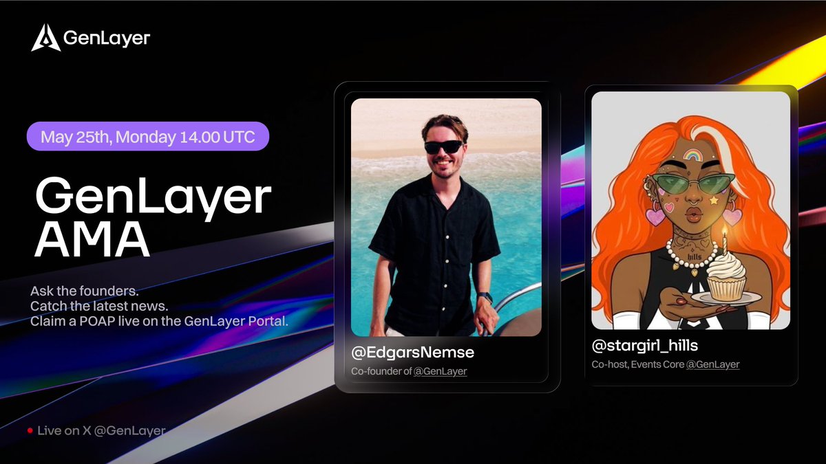 GenLayer tweet media