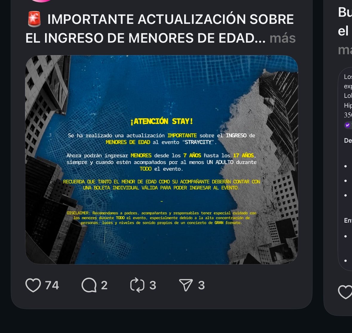Elu 🇦🇷 | SKZ EN ARGENTINA tweet media