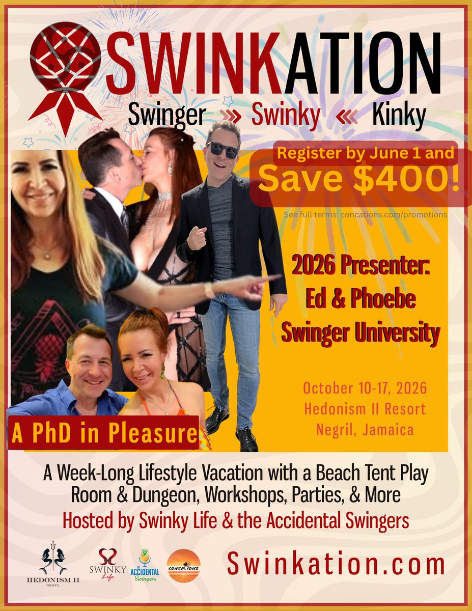 Concations: KinkyCaribbean/Kinky Cruise/Swinkation tweet media