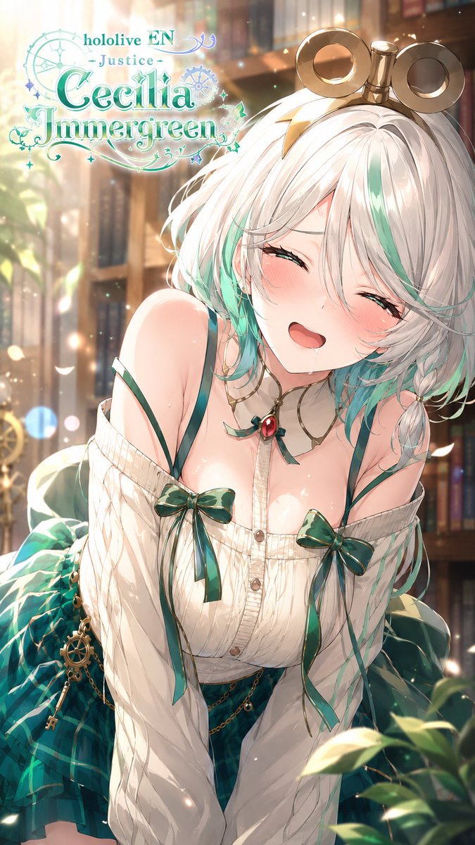 ホロライブ #セシリア・イマーグリーン #Immergination #AIイラスト