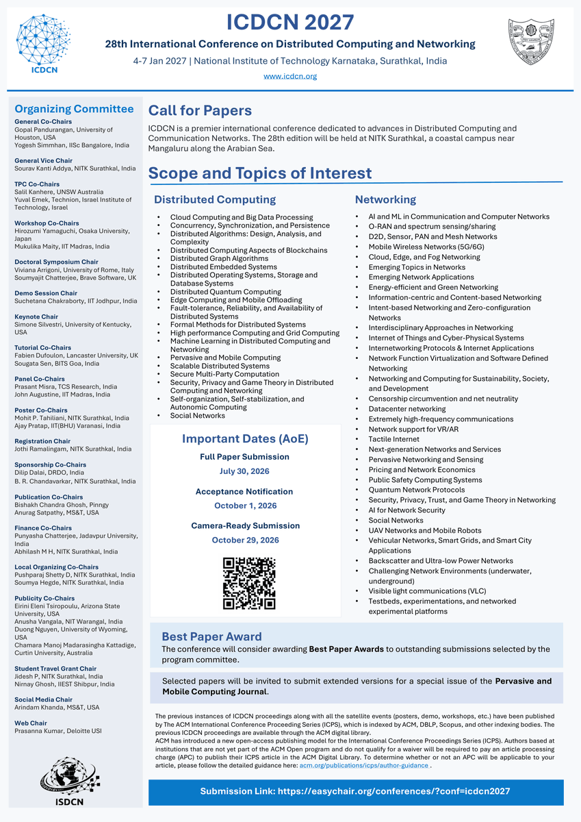 ICDCN tweet media