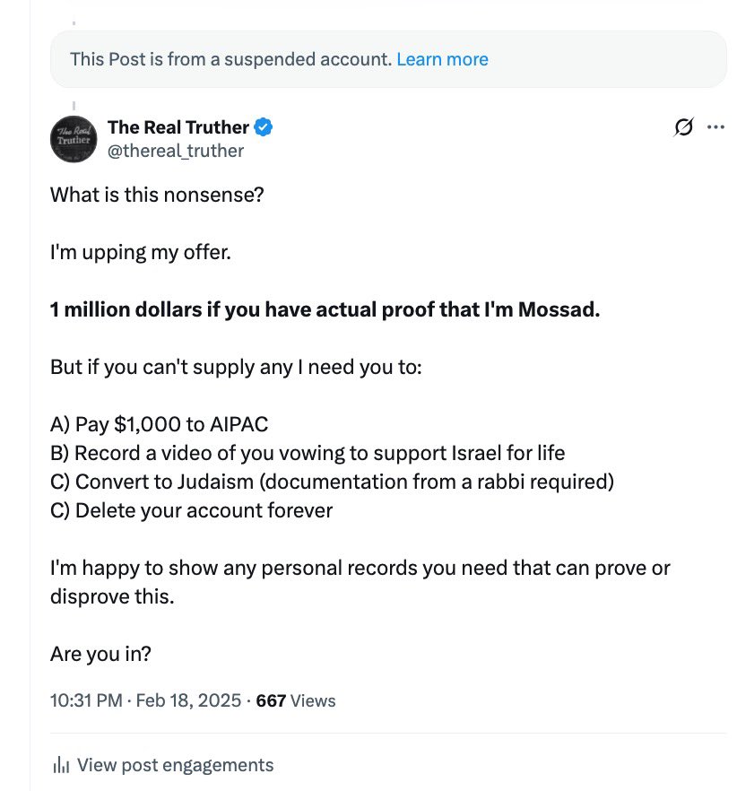 The Real Truther tweet media