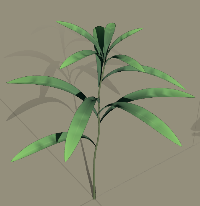 jonma3d's tweet photo. More plant practice reps this morning! Pls ignore the wonky normals on the leaves. Your boy is still learning the buttons 😂

I had a nicer version of the first one, but my software crashed 😭

It's been fun going outdoors and looking at plants to try to recreate in Speed Tree 😁 https://t.co/MQlX9WmJ9l