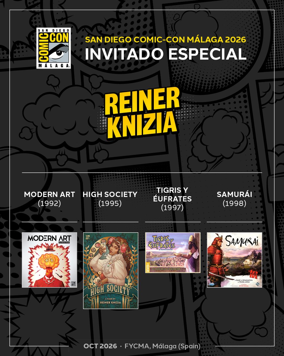 San Diego Comic-Con Málaga tweet media