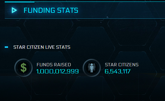 montoya_test's tweet photo. Star Citizen hits $1B in funding! https://t.co/P2A3G03Bw2