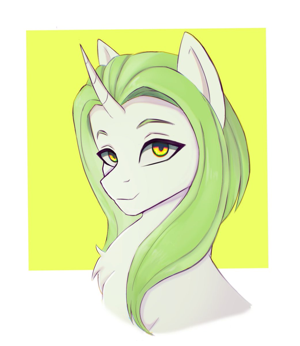 Tanatos_aaa's tweet photo. Totally not intimidating pony :3 https://t.co/e56TXeul1G