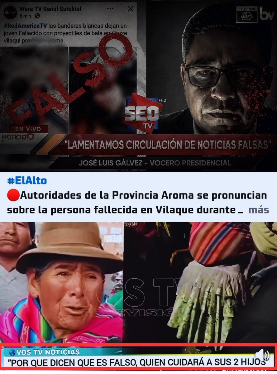 DiegoxDon's tweet photo. Mientras el vocero presidencial niega los muertos desde la comodidad del poder, en la #ProvinciaAroma estan de luto. Así actúa un Estado en crisis reprime, miente y después pretende borrar la sangre con discursos. https://t.co/CBr69GXmbE