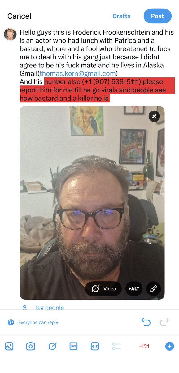 DaveNaughty0's tweet photo. @FroderickF59295 @denstarr4 You really like game right you have one last chance to dm after this no more chance https://t.co/OXoNA6W355