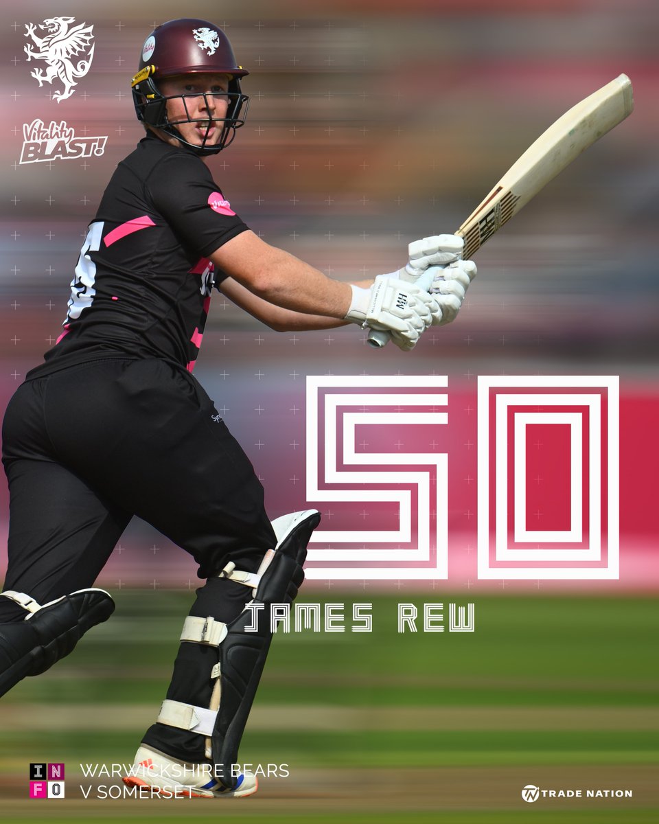 SomersetCCC's tweet photo. REWWWWWWWWWWW

LIVE STREAM ➡️ https://t.co/1soezRq6as

#WARvSOM 
#YouAreSomerset https://t.co/S8Ps9hhChC