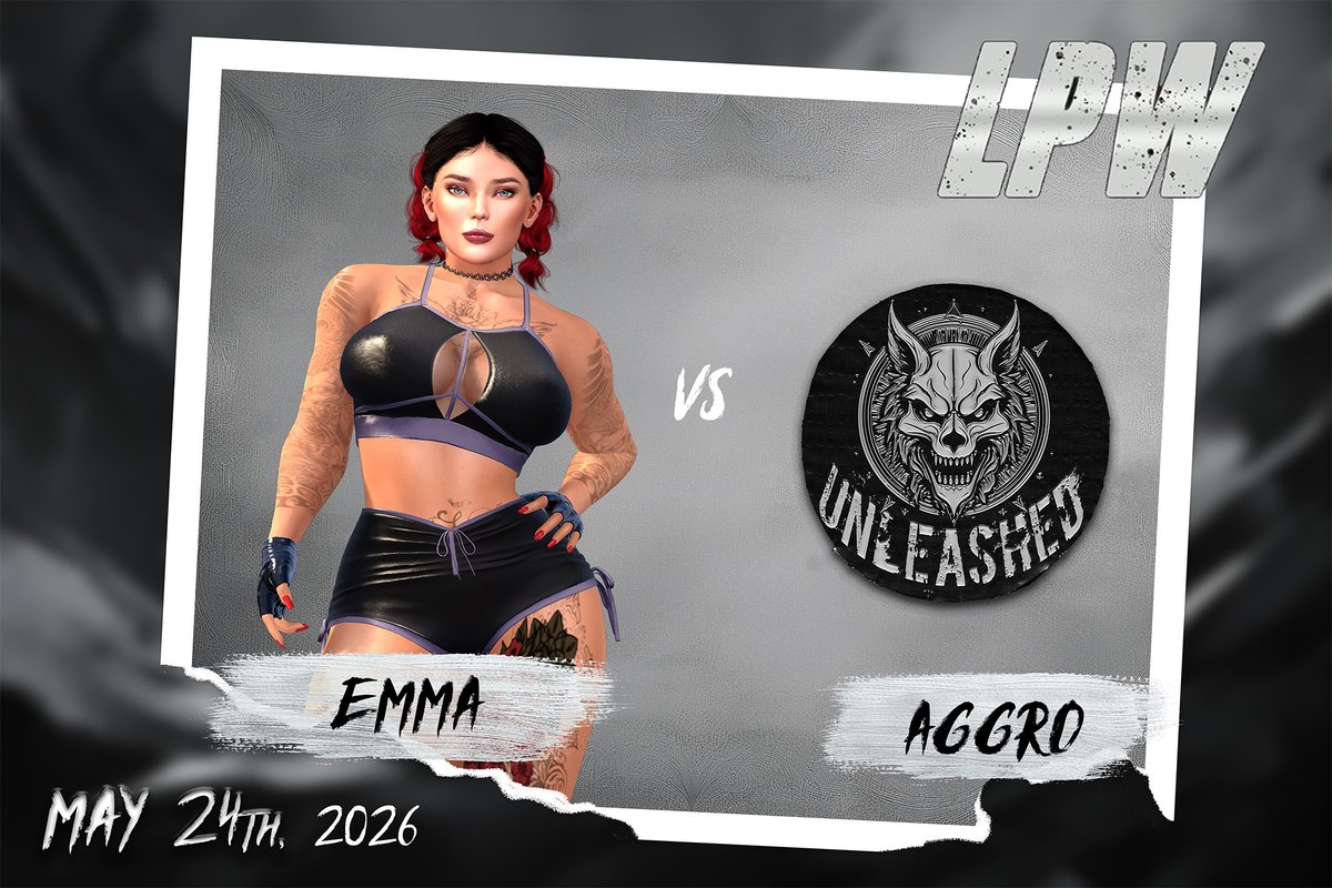 Limitless_SLPW's tweet photo. LPW UNLEASHED!
Begins at 1pm SLT

⭐ Emma vs Aggro ⭐

✔️ Arena: https://t.co/cTKRTCcHxa
✔️ Follow LPW: https://t.co/641tBbpDeW
✔️ Fueled by Spyte: https://t.co/5BBXnSFNaO https://t.co/WJTcP3LMRP