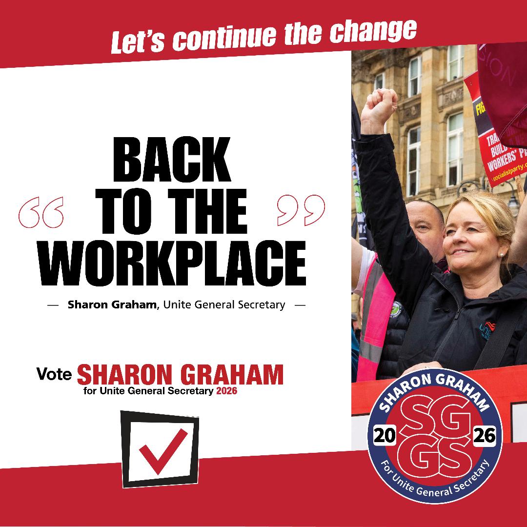 Sharon Graham tweet media
