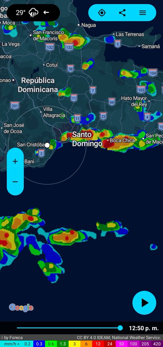 Meteorología RD 𝕏 🇩🇴 ☔️⛈️ tweet media