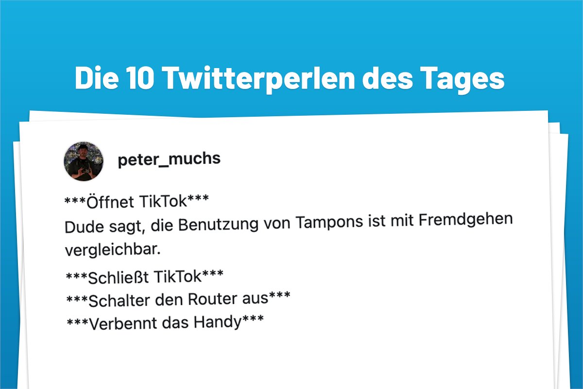 Twítterperlen 🏆 tweet media