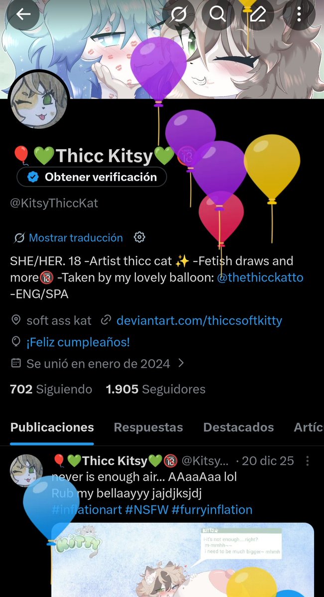 🎈💚Thicc Kitsy💚🔞 tweet media