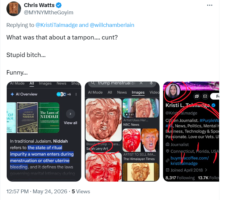 KristiTalmadge's tweet photo. James Fishback's supporters and the other Groypers and Democomies always want to learn the hard way. 😆👩‍💻

I will have lots of toys to play with next week. I am having fun with family, cooking and watching Gilded Age with Mom this weekend. 🤣😇

#ToyBreaker https://t.co/CxioFrPxqT