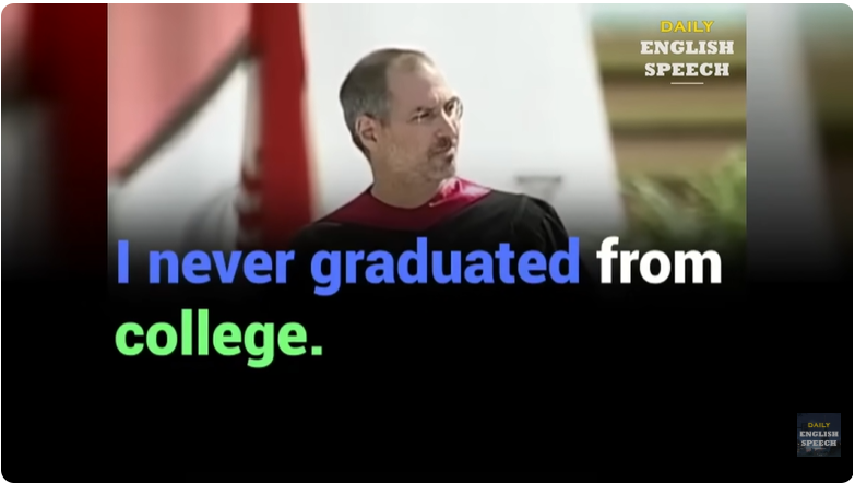 MgLinkyi's tweet photo. #SteveJobs #Stanford 
Steve Jobs' 2005 Stanford Commencement Address https://t.co/dkxpNuFzPJ via @YouTube https://t.co/UCFDNb0w3j