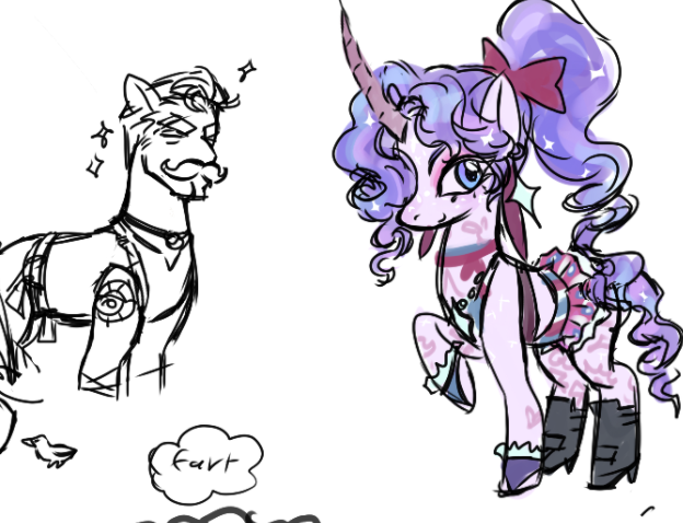 poperpear's tweet photo. quit horsing around !!! #deadlock #lashdeadlock #celestedeadlock #victordeadlock #mlp https://t.co/JTWQEG4W8m