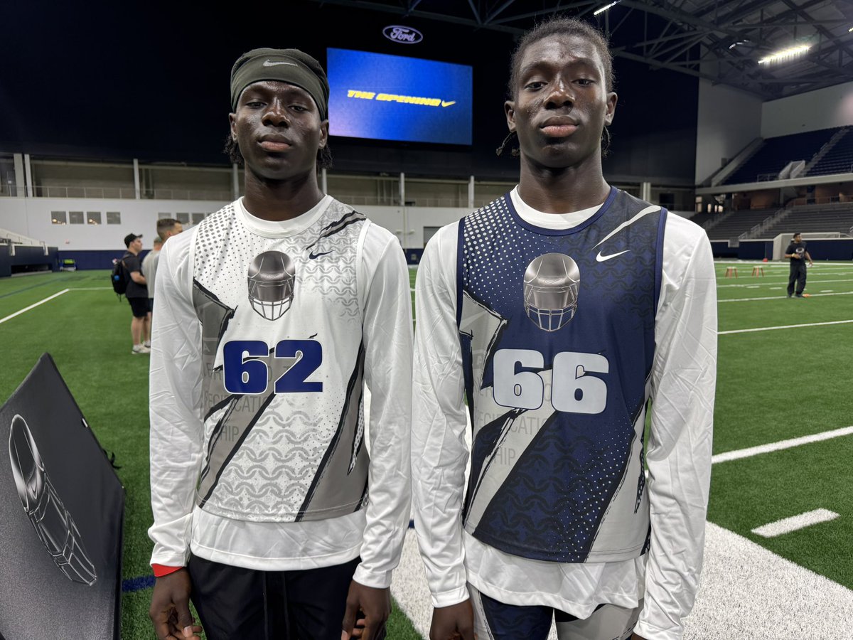 Jason_Howell's tweet photo. Keller (TX) Central 2028 standouts and Texas A&amp;M offers Isaiah and Jeremiah Taylor

@IsaiahTaylor00 | @JeremiahT97953 | @CHSChargerFB | @TheOpening | @TA_Recruiting https://t.co/a1pAPhbMbS