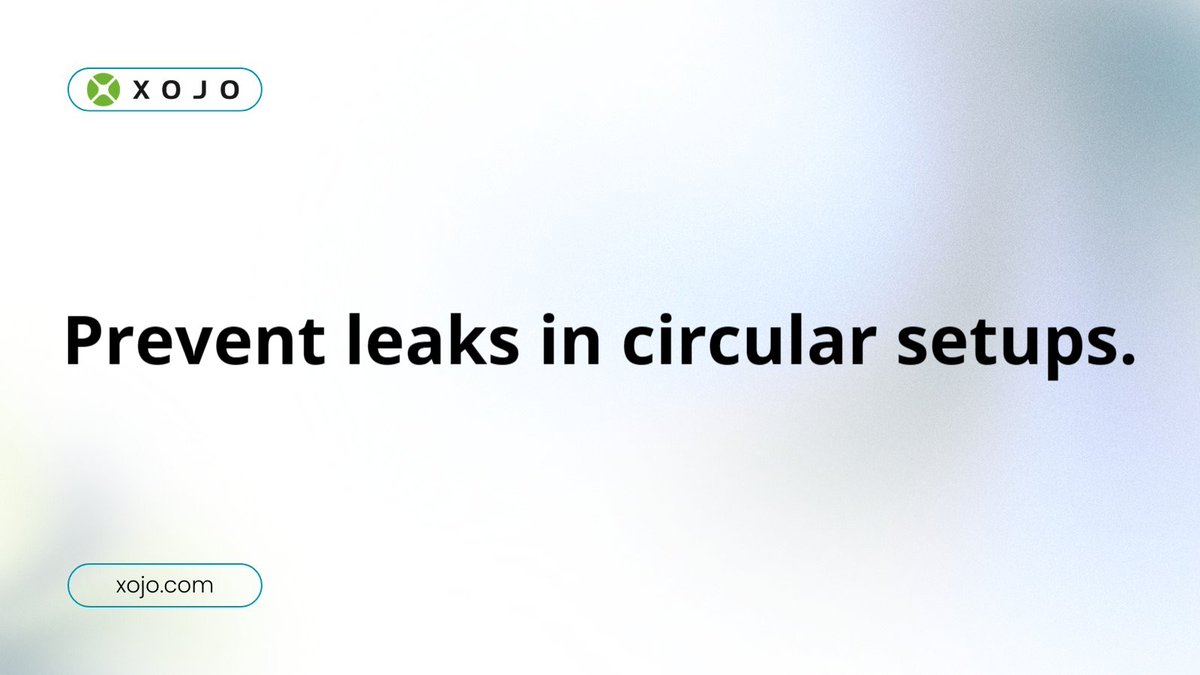 xojo's tweet photo. Circular references are the silent memory leaks that kill long-running apps. WeakRef lets one side of a parent/child or delegate relationship hold a wire without keeping the object alive. When the real references go away, the weak one safely becomes Nil. One small change, zero leaks.

#MemoryManagement #WeakRef #ReferenceCounting #OOP