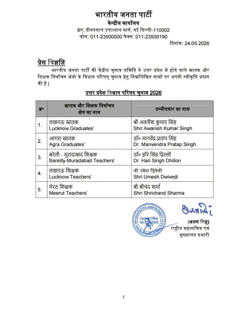 Suresh kumar Kashyap tweet media