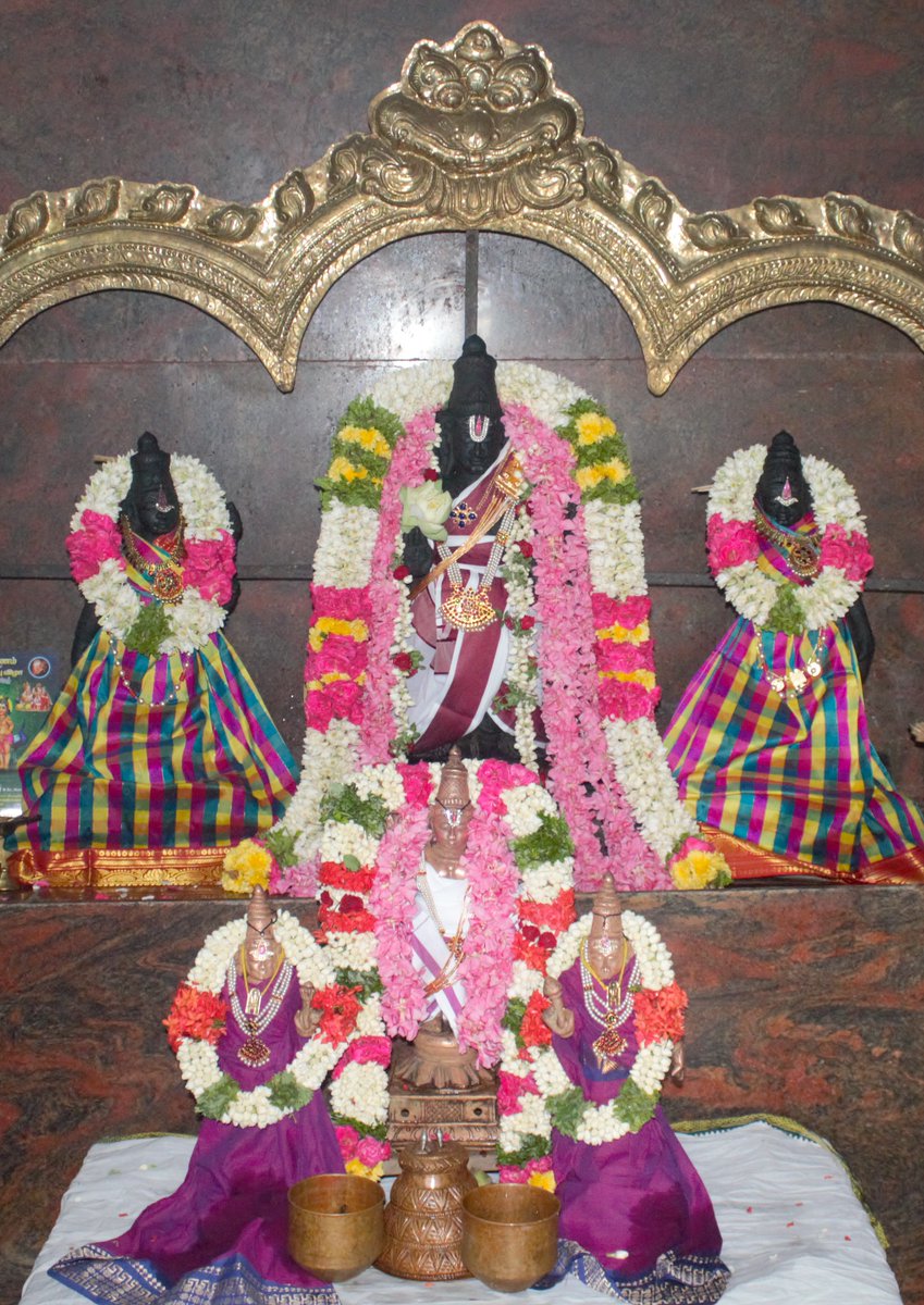shrikainkaryam's tweet photo. #Melpathi Sri Vijayaraghava Perumal Sannithi - Swami #Nammazhwar Satrumurai - 16.05.2026 #Shrikainkaryam https://t.co/Ocb5BfQaqr
