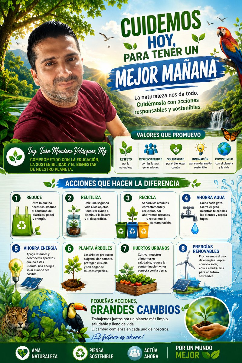 IvanMenVel's tweet photo. Cuidemos el planeta tierra 🌎 https://t.co/SGbwmu08l6