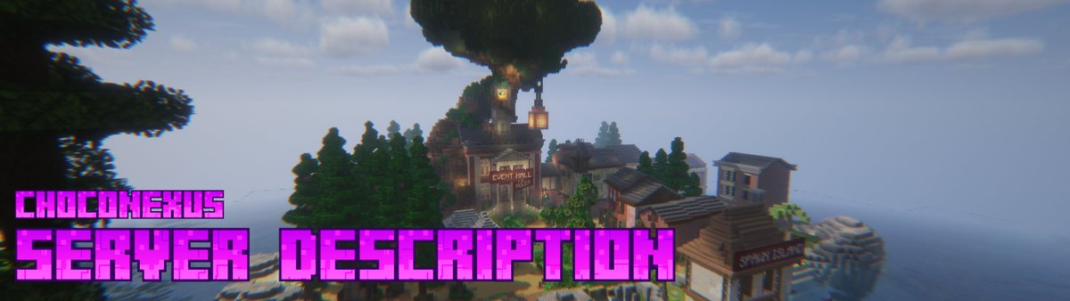 BlockForgeNexus's tweet photo. ✦ [ SERVER Description ] ✦

ChocoNexus is a modded Minecraft server created by Nexuscorp_png, Chocolateheartxx and CatcherPlayz. Wanting a fresh start to the Minecraft progression, the server was created as a public hub of our channels, where our viewers have a space to build, create, mine or delve into the added mods. Aside from biome generation and a few technical mods, the server is mostly vanilla with the base progression of the game, but there's no pressure to beat it at a speed-runner's time. Feel free to go as slow or fast as you want!

Think of this server as a community server - because that's what it is - we want to have a place for our communities to join and feel free to build or play as they like. Even if you're running a potato pc like Chart *Chocolateheart is, you'll still be able to join. But make sure you add the mods on from <#1492683545850941600>  before joining. But what makes this interesting isn't just the added mods, but also the fact that events will be ongoing constantly throughout the server (to be disclosed at a future time :3).

If you have any suggestions to the server - whether that is an event idea, mod/data pack idea or just a simple suggestion - feel free to state it in <#1503083320639230043> and we will consider it. 

If you want to see the full mudpack, consider downloading the modpack in <#1492683545850941600> 
However you can expect to see certain mods like; Waystones, Nature's Compass, Botany Trees, Carry On, Simple Voice Chat, Open Block Elevators and a few more :3

We are trying to keep this as simple and minimal resource heavy as possibly, however if you encounter an issue, we are always here to help.

https://t.co/AVf6ZR5lfc