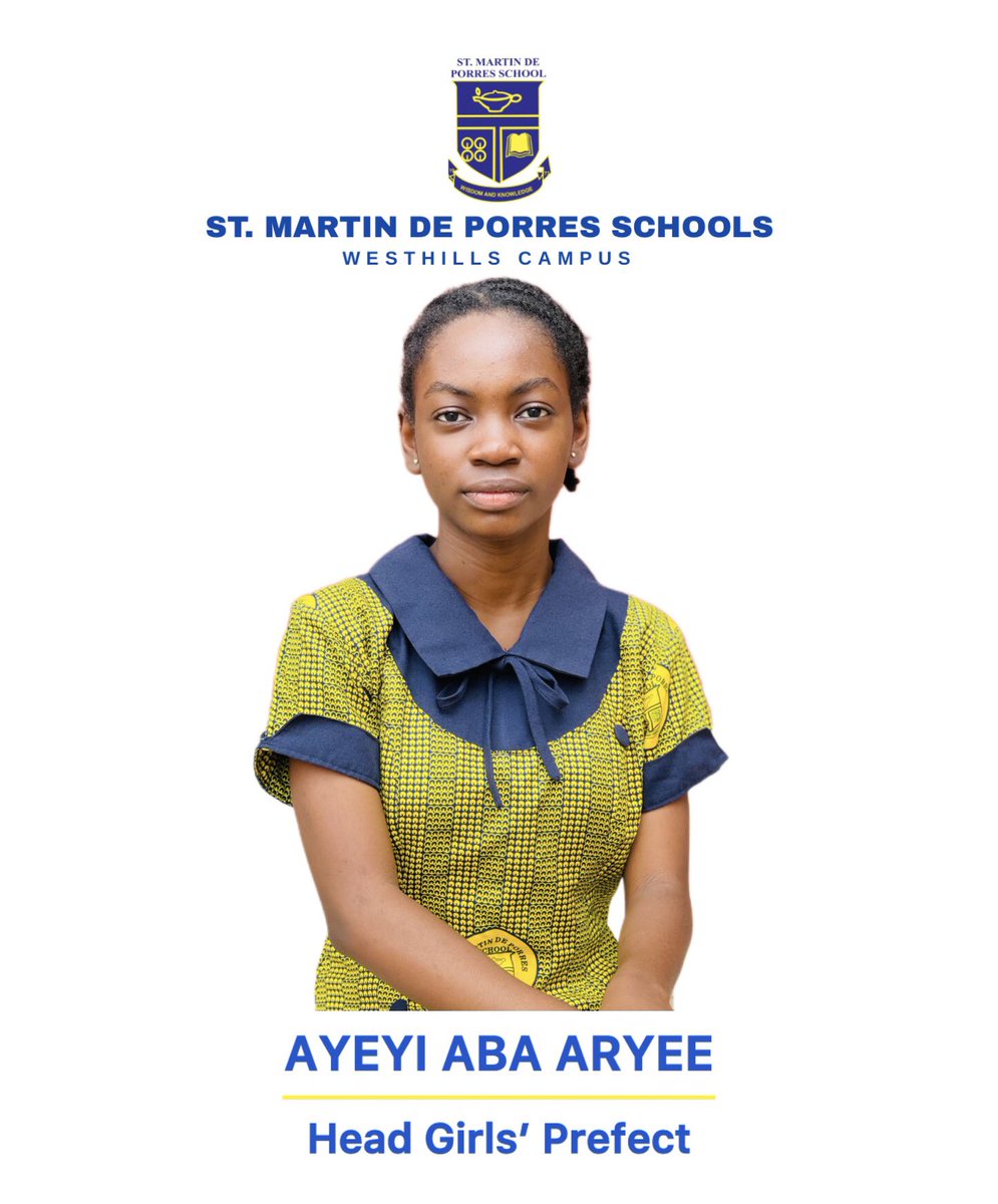 SMDPSgh's tweet photo. Meet the SMDPS Prefectorial Board – Westhills Campus | 2026/2027 Academic Year ✨💪🏽

Forward Thinking Since 1973. 💛💙

#SMDPS #StudentLeadership #TheSMDPSadvantage 
#ForwardThinkingSince1973 
#ConsolidatingOurGains https://t.co/uxe92SCMBz