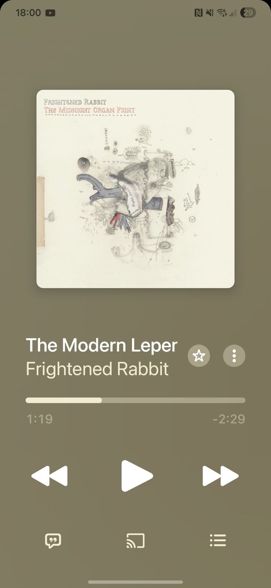 xzombiexqueen's tweet photo. Two of the most emotional songs ever written. 
RIP Scott.  #frightenedrabbit https://t.co/gKtcZJSVSF