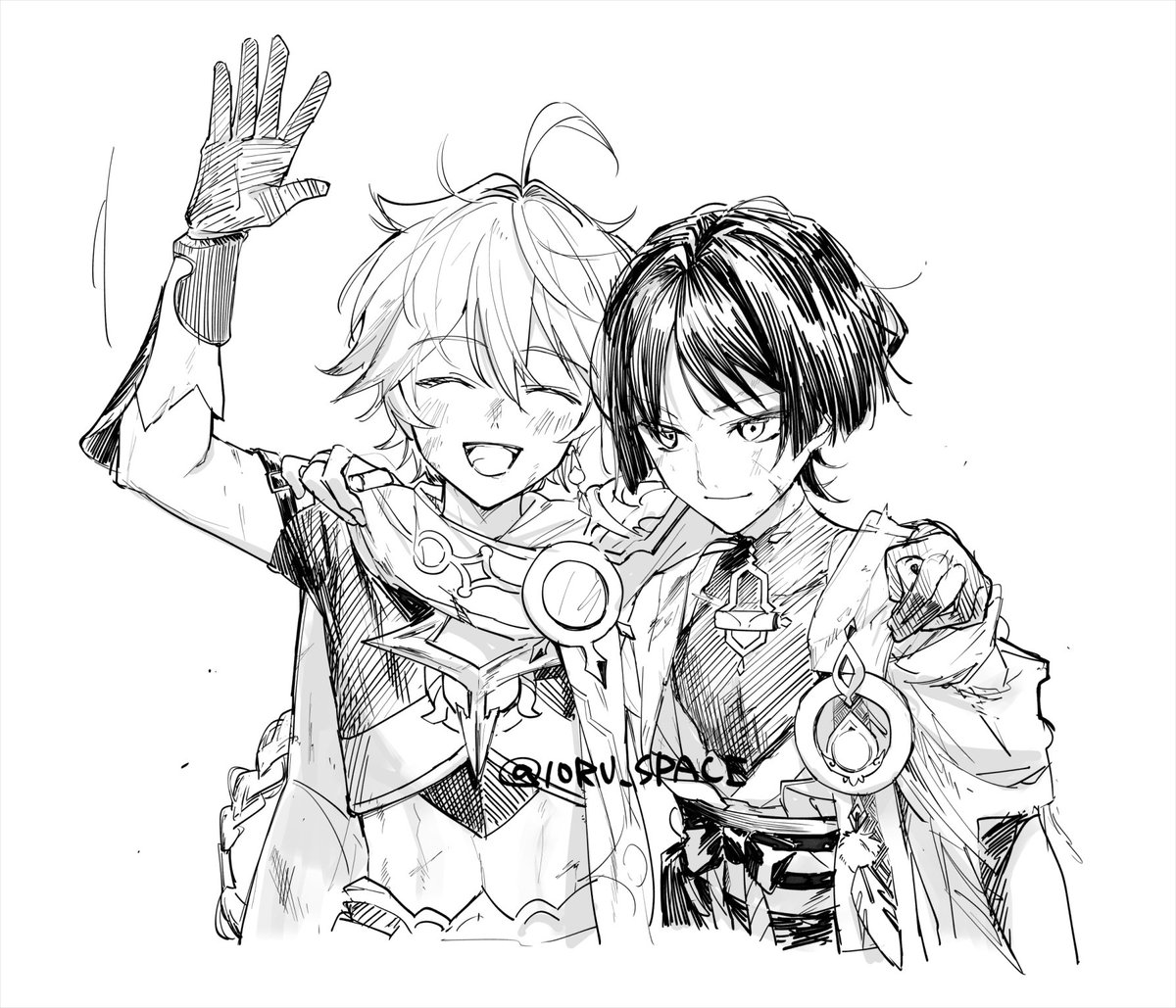 10RU_SPACE's tweet photo. 「ただいま!」 https://t.co/eAbG4vx95P